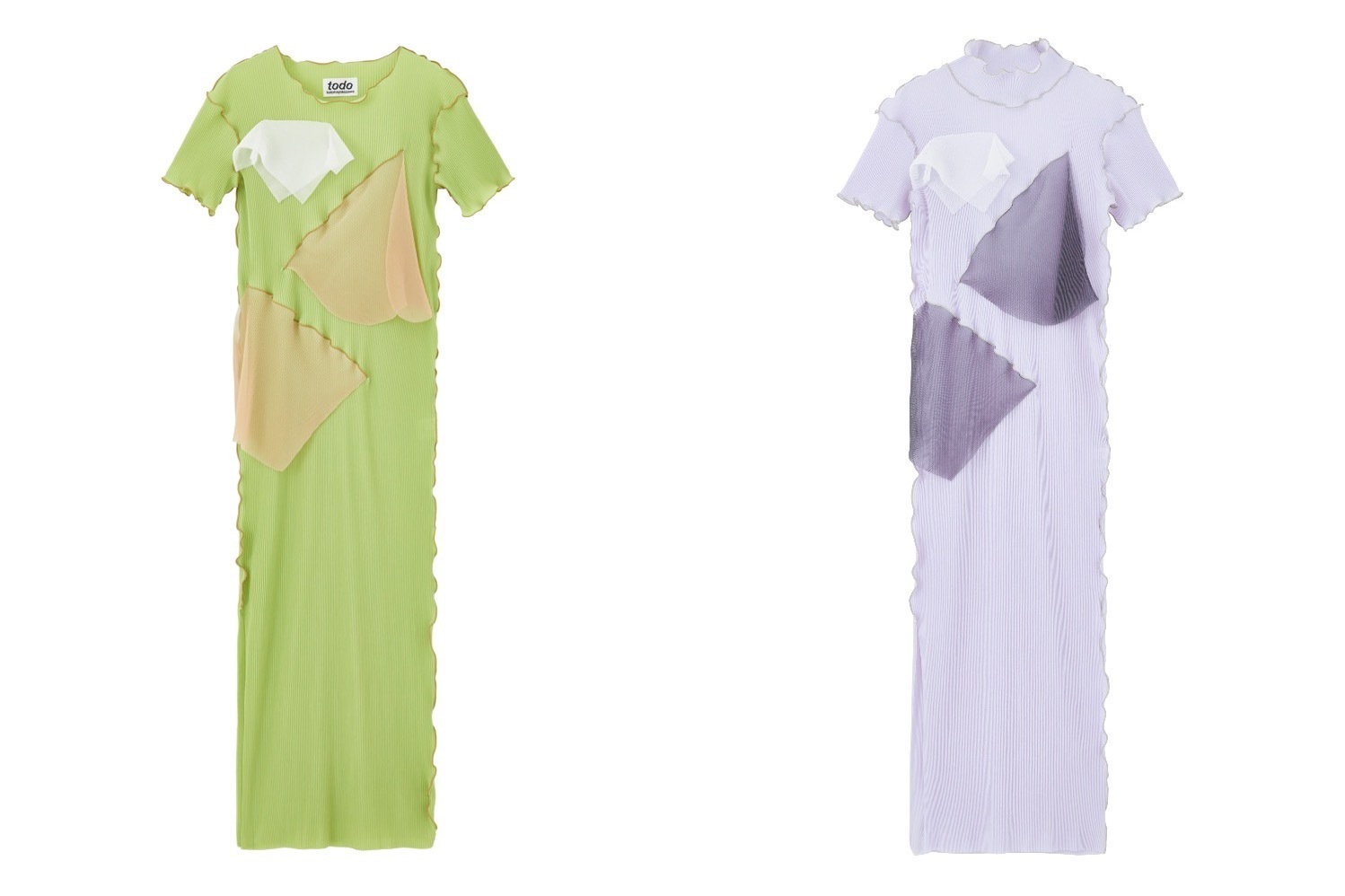 コトハヨコザワ×ステュディオスのプリーツドレス＆トップス、グリーンやパープルなど“夏色”で