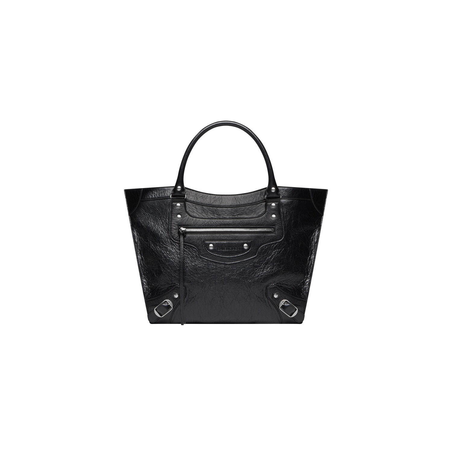 BALENCIAGA ネオバスケット　ブラック かごバッグ　ラージサイズ ハート BALENCIAGA(バレンシアガ) かごバッグ(レディース