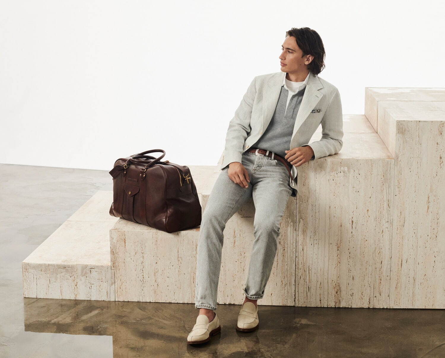 ブルネロ クチネリ(BRUNELLO CUCINELLI) 2023年春夏メンズコレクション  - 写真18