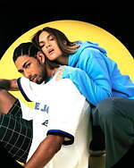 オフ-ホワイト×MLB×ニューエラ、チーズのような“穴あき”キャップ＆ベースボールシャツ｜写真1