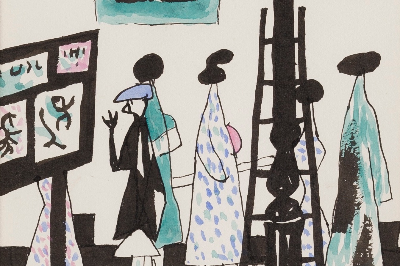 コレクション展「旅する印象」京都府立堂本印象美術館で、ヨーロッパ・中国風景を描いた堂本印象の作品を紹介