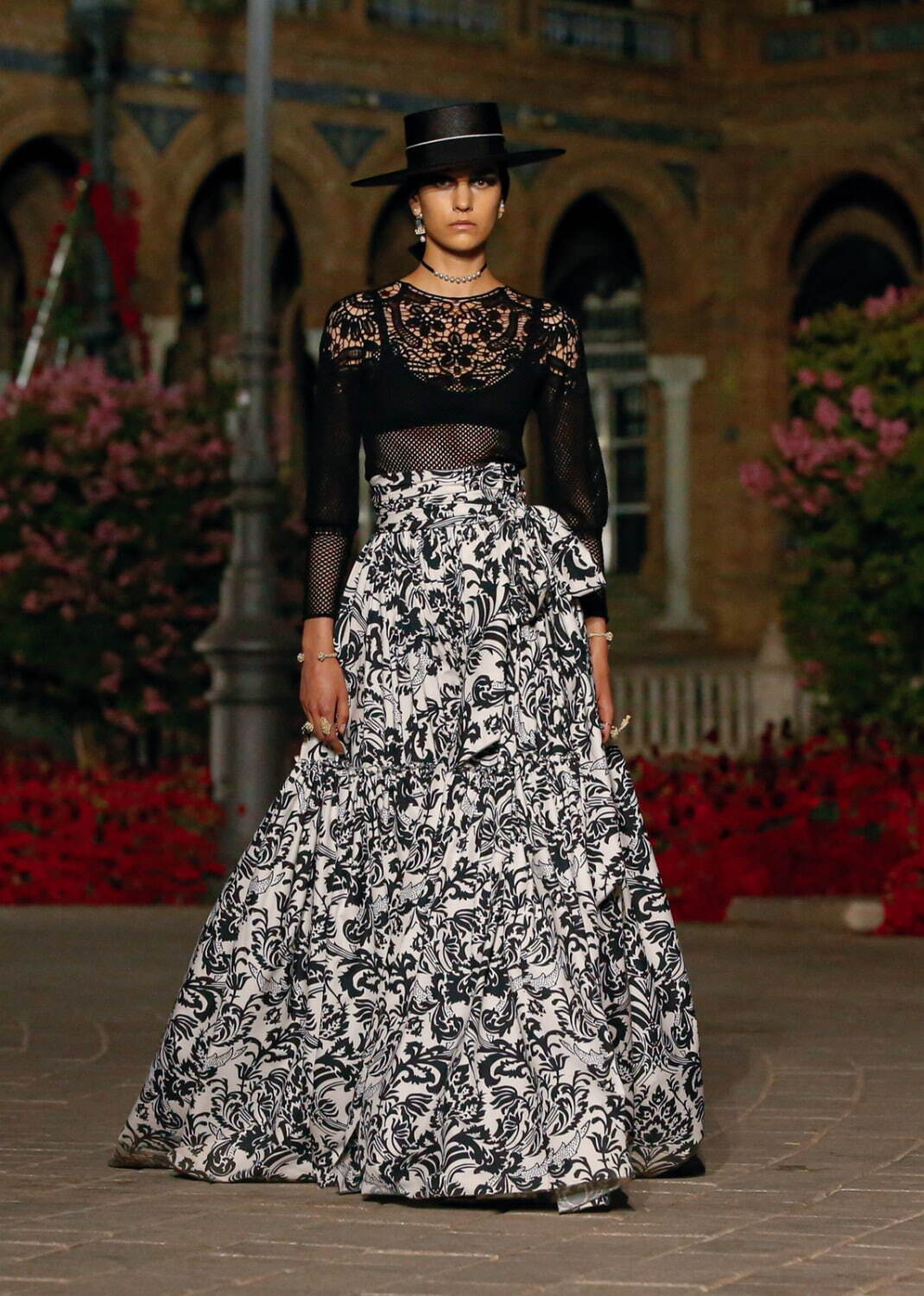 Dior ディオールフリルワンピースドレス2023リゾートコレクション
