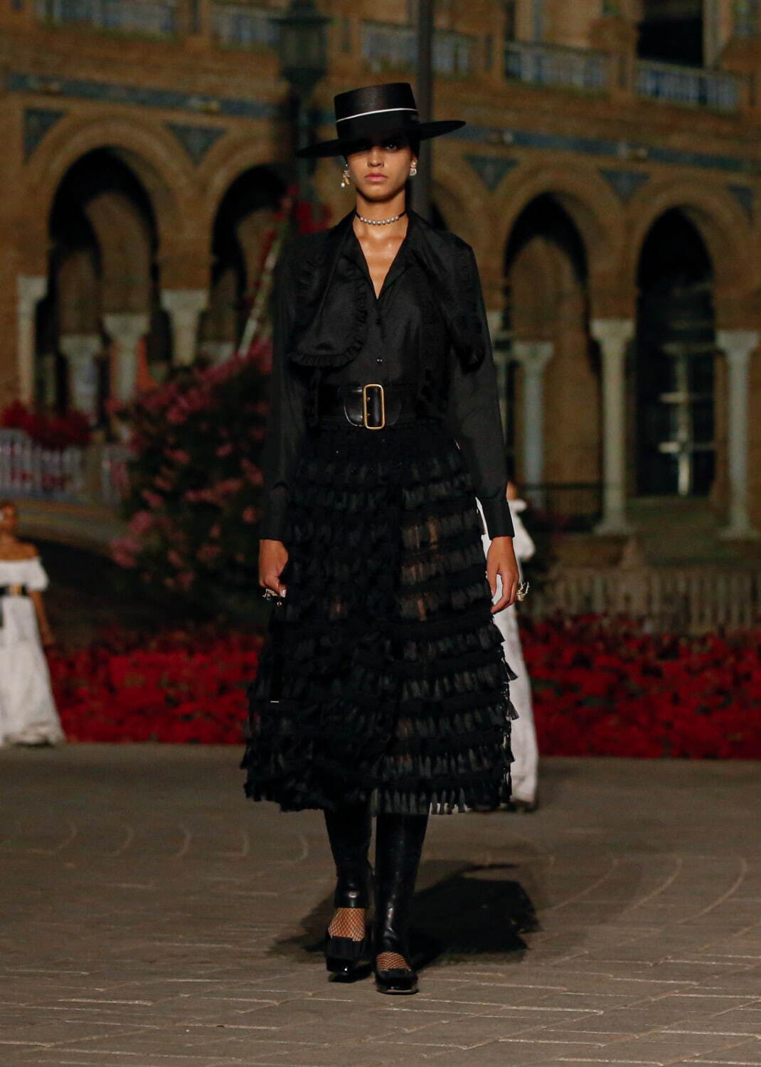 Dior ディオールフリルワンピースドレス2023リゾートコレクション