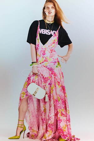 ヴェルサーチェ(VERSACE) 2023年リゾートウィメンズコレクション  - 写真18