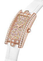 ハリー・ウィンストン新作ウィメンズ腕時計、“桜咲く情景”をダイヤモンド＆サファイアで表現｜写真3