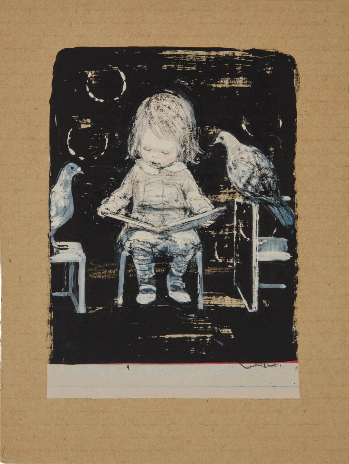絵本作家・酒井駒子の大規模個展が兵庫で -『よるくま』など