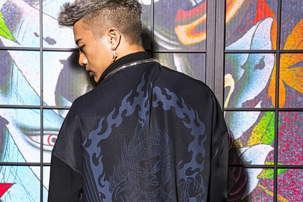 アクオド バイ チャヌ×タトゥーアーティストBizenのコラボシャツ、“鬼や虎”アートをオン