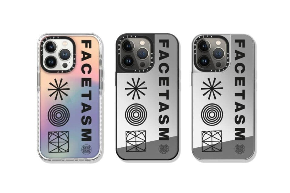 「ファセッタズムxケースティファイ」“ピクトグラム入り”スマホケース＆Tシャツなど