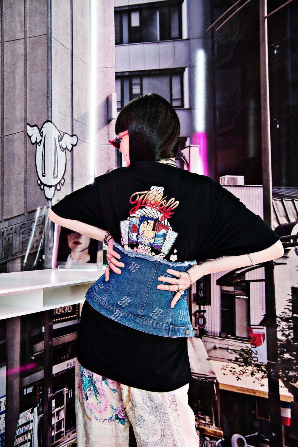 ケイタ マルヤマ × 千代の富士、浴衣パッチワークシャツ＆Tシャツなどユニセックスコラボウェア｜写真1