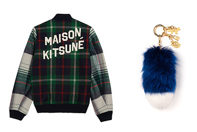 リアーナ｜メゾン キツネ東京店が1周年 - アンブッシュとのコラボキーチャーム、限定ジャケットを発売