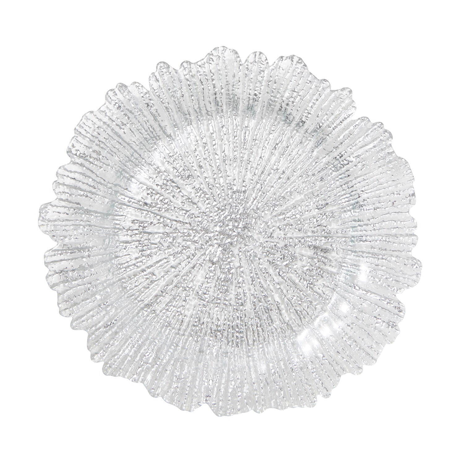 フランフラン“フラワーモチーフ”の新作テーブルウェア、透明感ガラスの花柄マグやプレート｜写真15