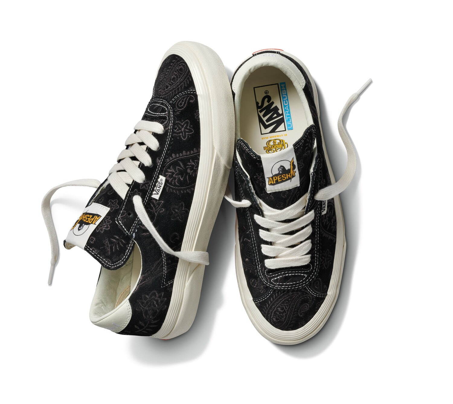 VANS×アンダーソン・パーク第3弾、“ブラックスエード×ペイズリー柄”の