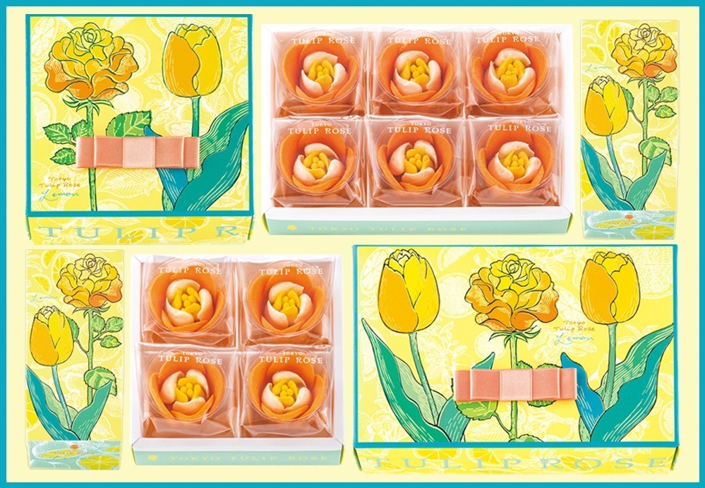 「チューリップローズ レモン」
4個入 810円、6個入 1,188円