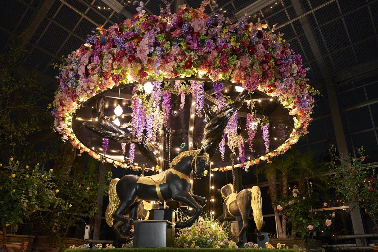 京成バラ園「イルミナイトガーデン」