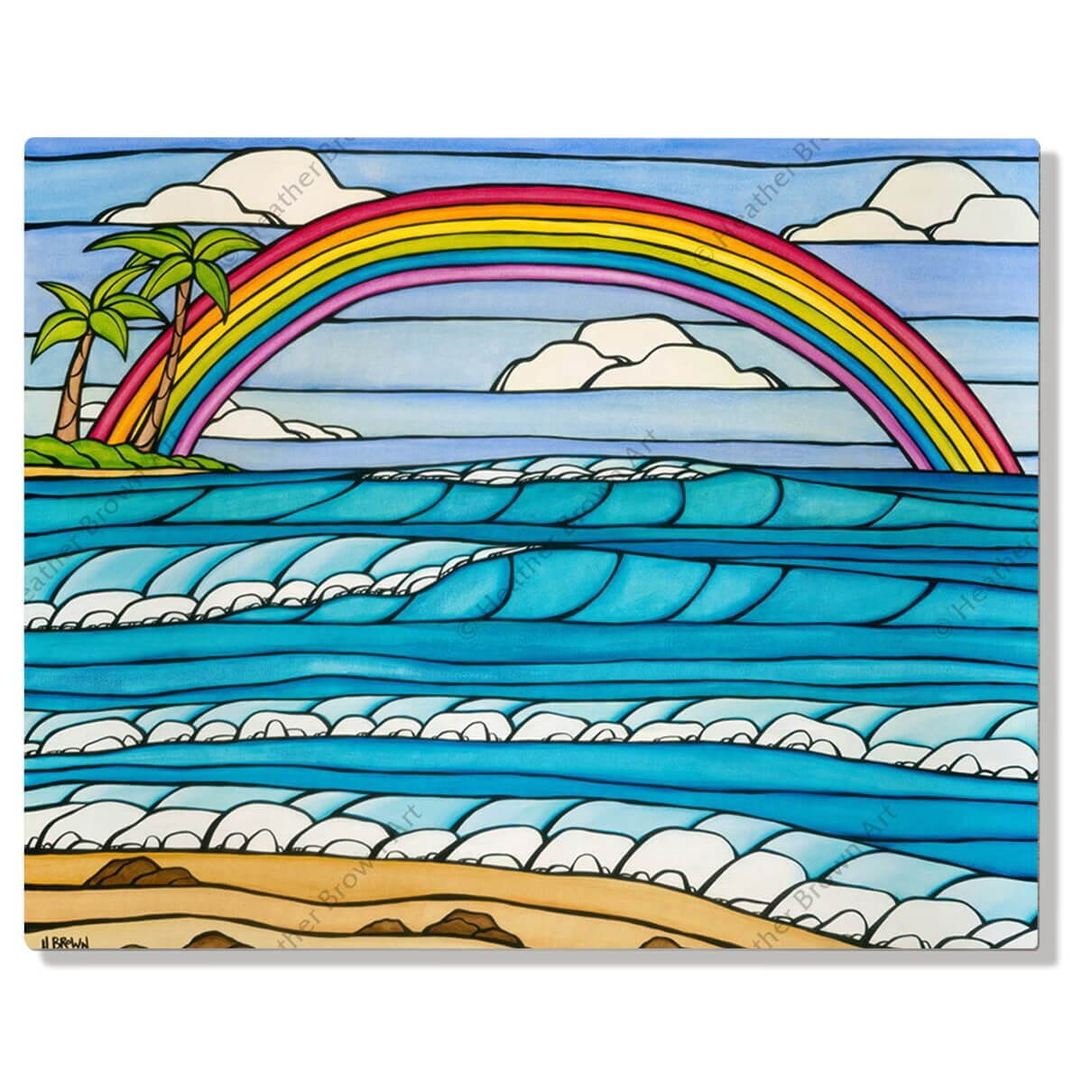 ヘザー・ブラウン『Daydream Rainbow』〈メタルプリント〉66,000円