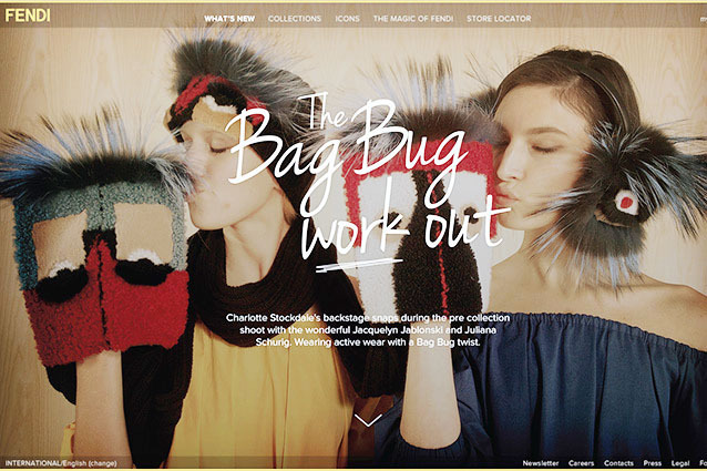 ポラロイド｜フェンディ公式サイトにビジュアル満載のコラム「フェンディ コンフィデンシャル」登場