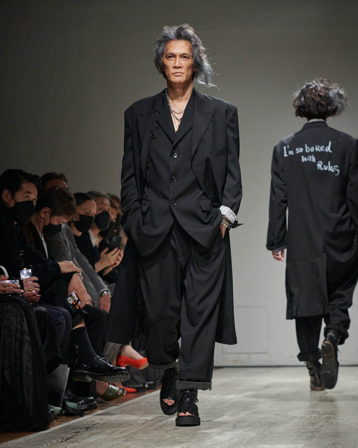 ヨウジヤマモト(Yohji Yamamoto) 2023年春夏メンズコレクション  - 写真38