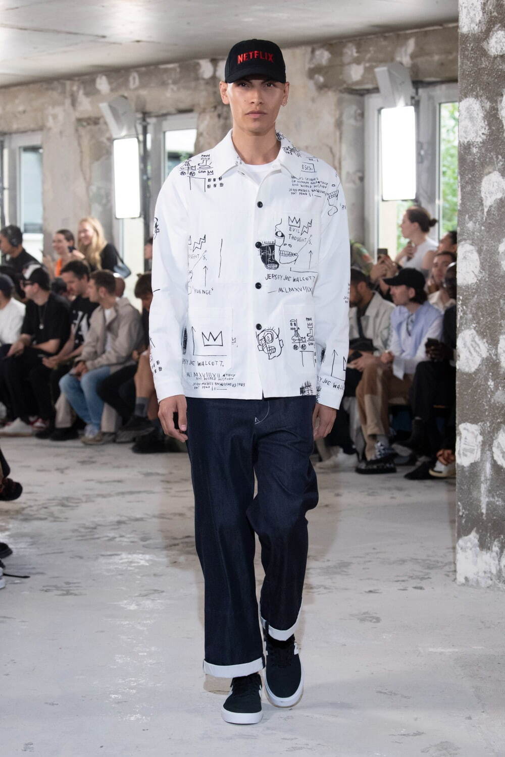 Junya Watanabe MAN ロゴ スウェットシャツ M