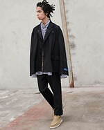 sacai 2023年春夏メンズコレクション、端正な装いに遊びを効かせて｜写真8