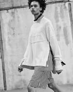 sacai 2023年春夏メンズコレクション、端正な装いに遊びを効かせて｜写真26