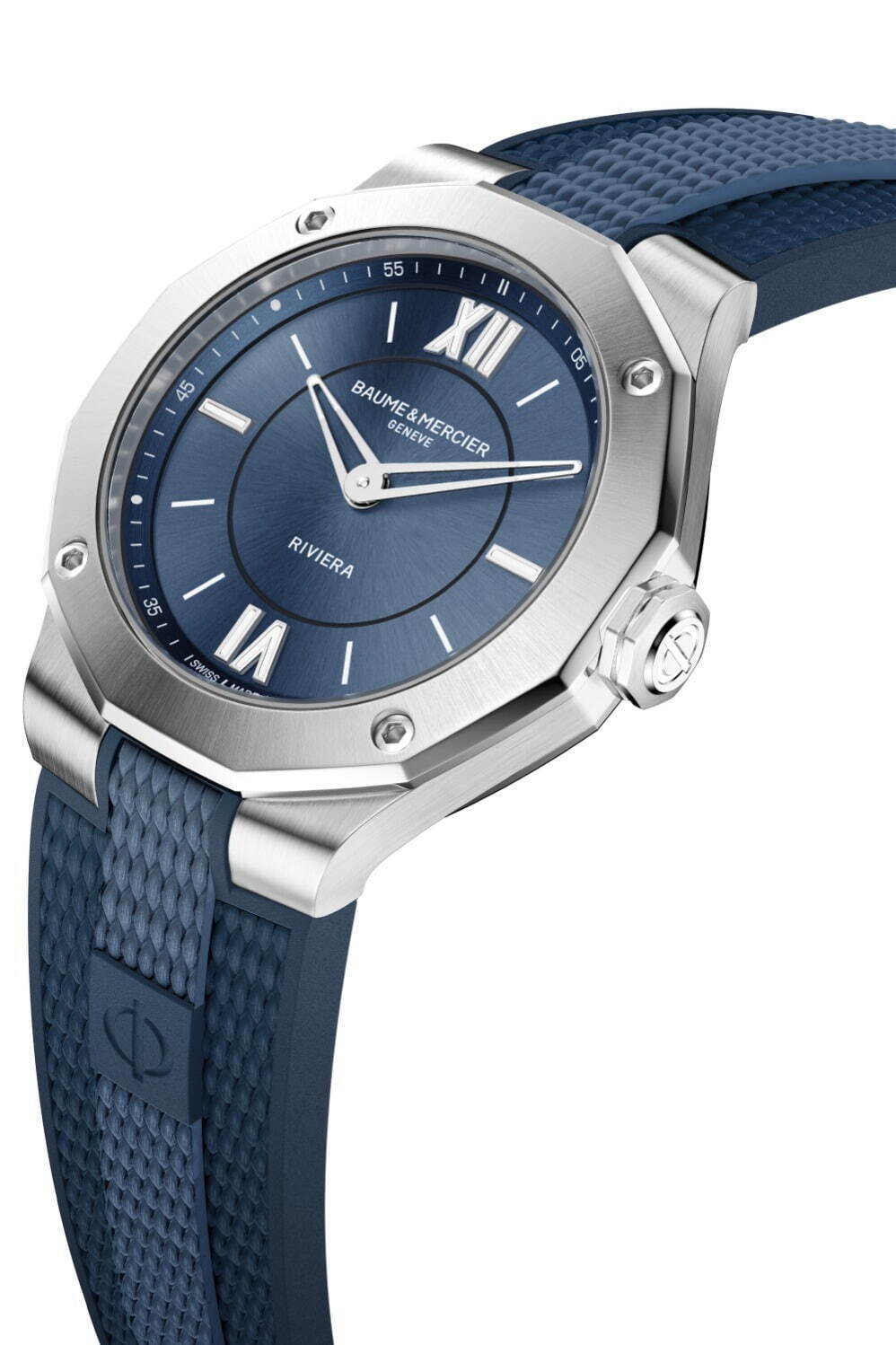 ボーム＆メルシエの腕時計「リビエラ」輝くブルーダイヤルの新作