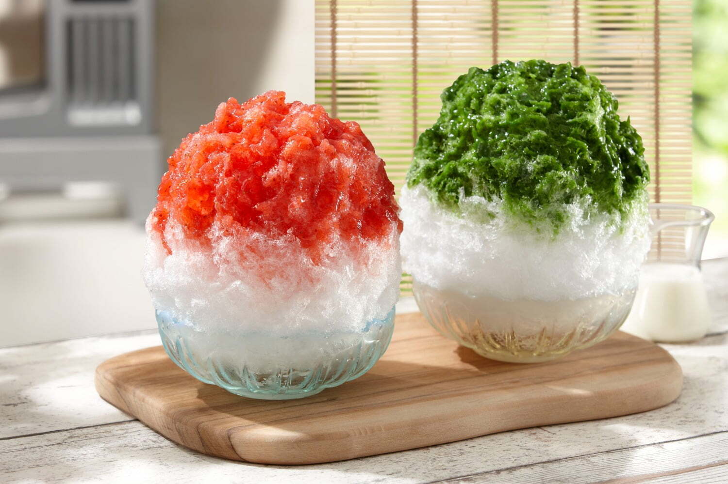 かき氷専門店「埜庵」夏いちご＆ピスタチオなどのふわふわ食感かき氷、小田急百貨店新宿店に