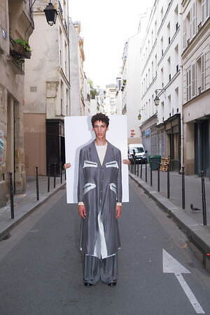 サルバム 2023年春夏コレクション - 構造─〈風〉─装飾｜写真11