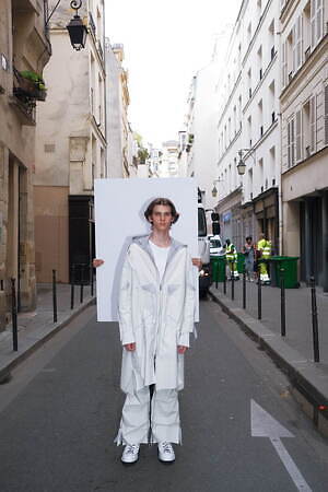 サルバム 2023年春夏コレクション - 構造─〈風〉─装飾｜写真21