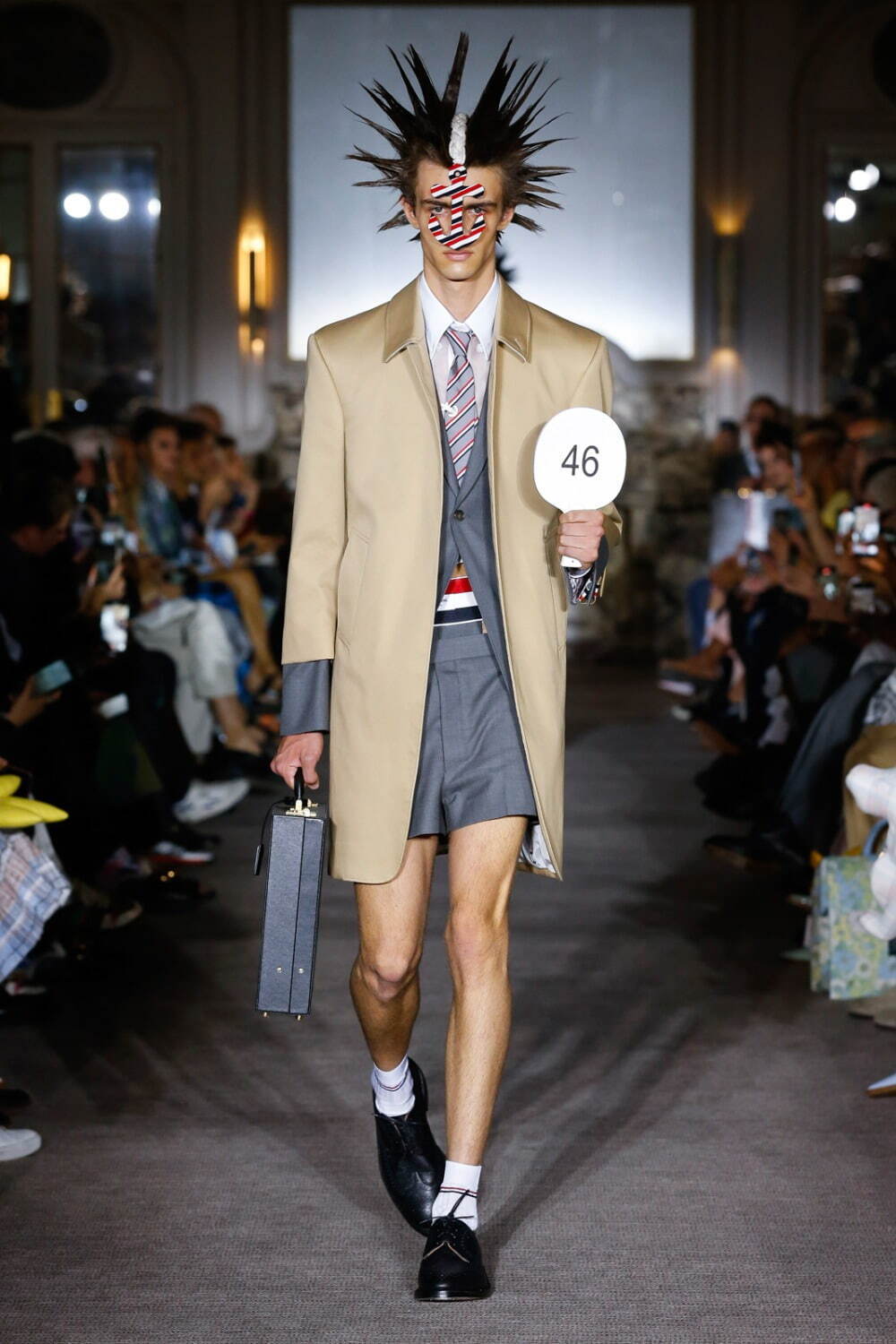 トム ブラウン(THOM BROWNE) 2023年春夏メンズコレクション シルエット - 写真1