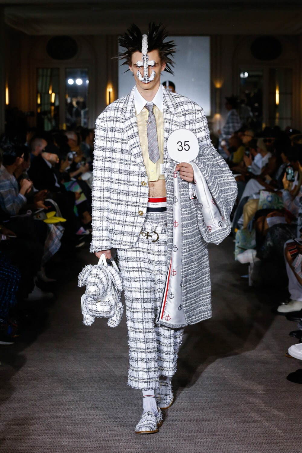 トム ブラウン(THOM BROWNE) 2023年春夏メンズコレクション シルエット - 写真33