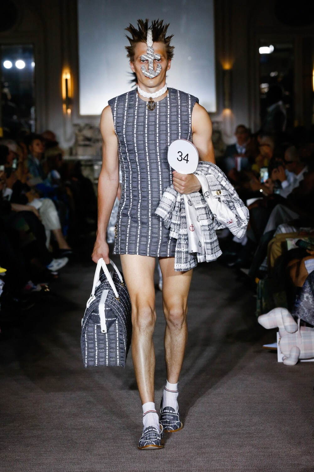 トム ブラウン(THOM BROWNE) 2023年春夏メンズコレクション シルエット - 写真35