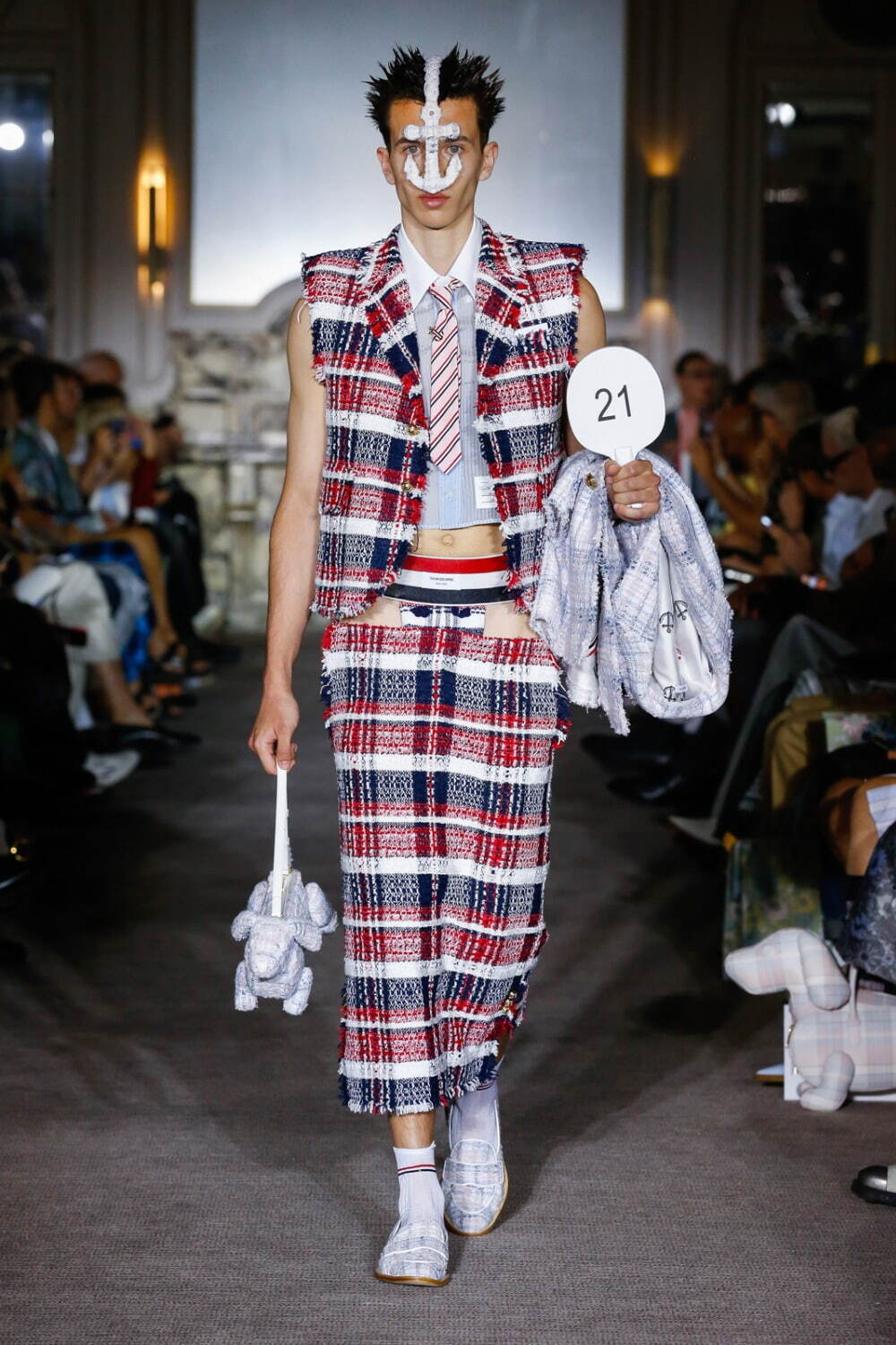 トム ブラウン(THOM BROWNE) 2023年春夏メンズコレクション シルエット - 写真52