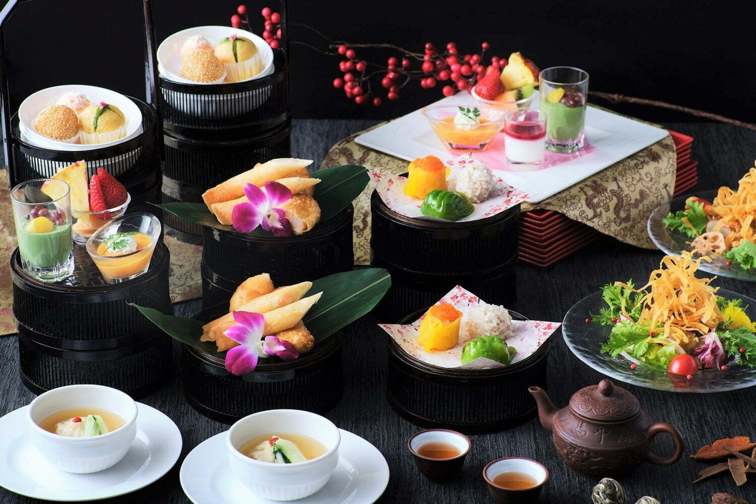 点心＆中国茶楽しむ「飲茶アフタヌーンティー」ヨコハマ グランド インターコンチネンタル ホテルで