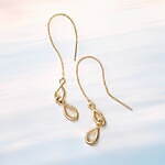 4℃新作ジュエリー、流れる水のような曲線美“エターナル”モチーフのリングやピアスなど｜写真9