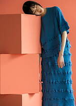 HaaT新作ウェア、“さざなみ”のような凹凸感ワンピースやランダムボーダートップ｜写真5