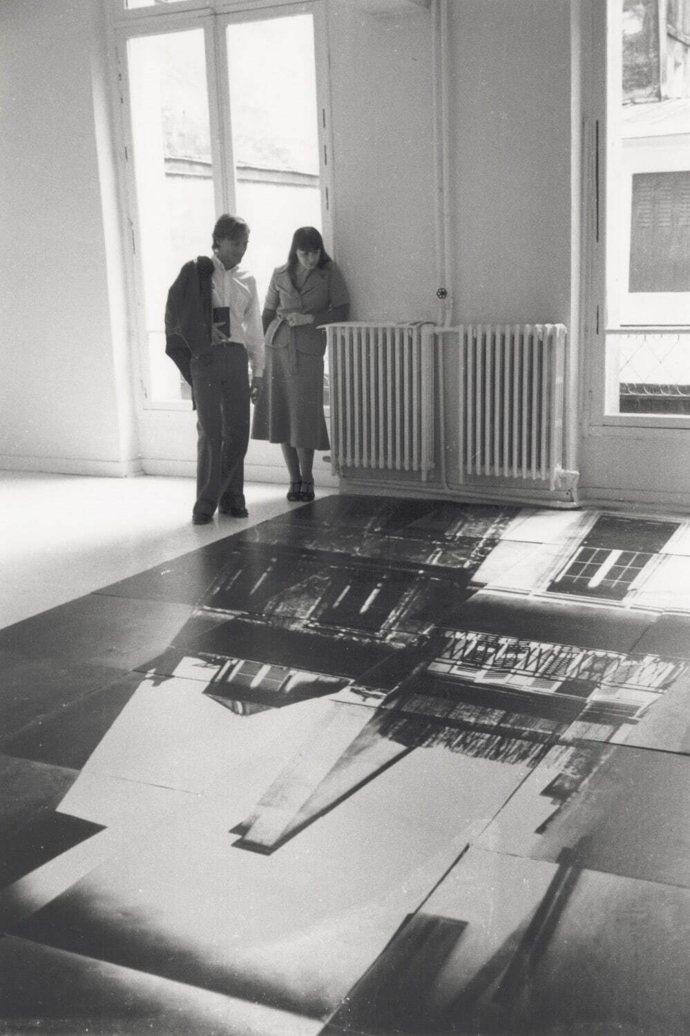 山中信夫《camera obscura 2》1977年 Liliane & Michel Durand-Dessert (パリ)にて