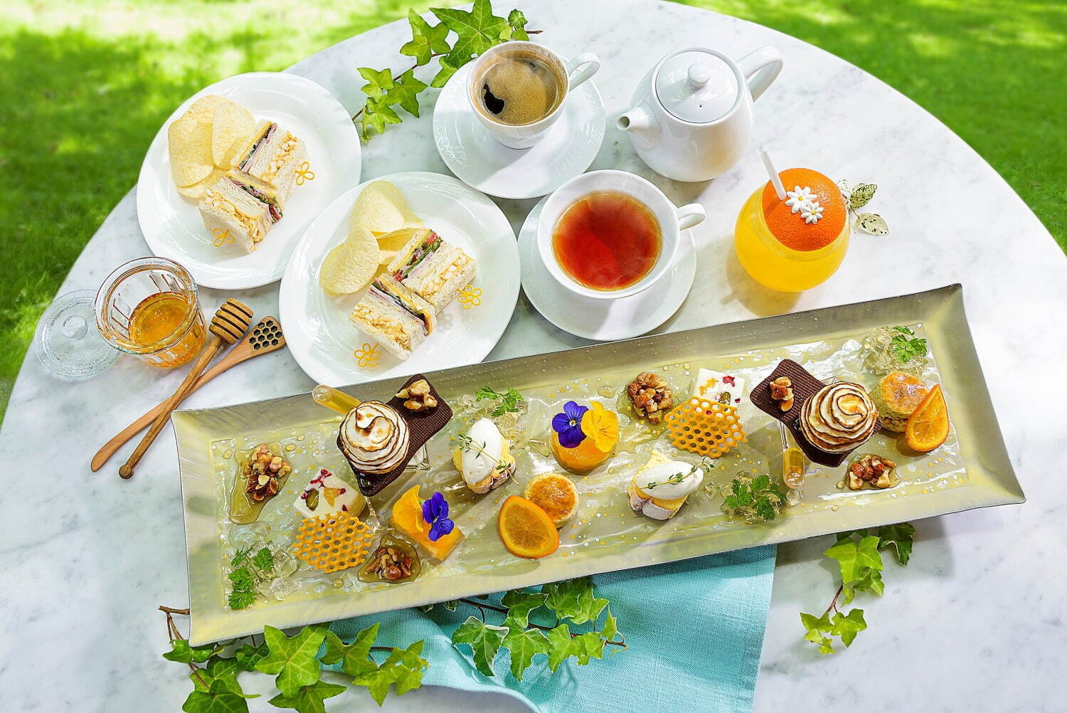 「夏のDessert&Tea”はちみつ日和”」