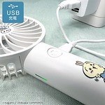 「ちいかわ」の新作小型せんぷう機、風量・サイズがよりUP＆“卓上もOK”な洗練ホワイトで｜写真5