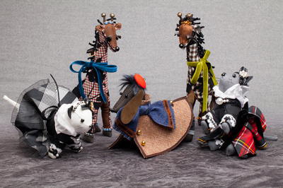 ジュン アシダから、芦田多恵デザインのキュートな動物のチャームがデビュー - 東北復興を支援