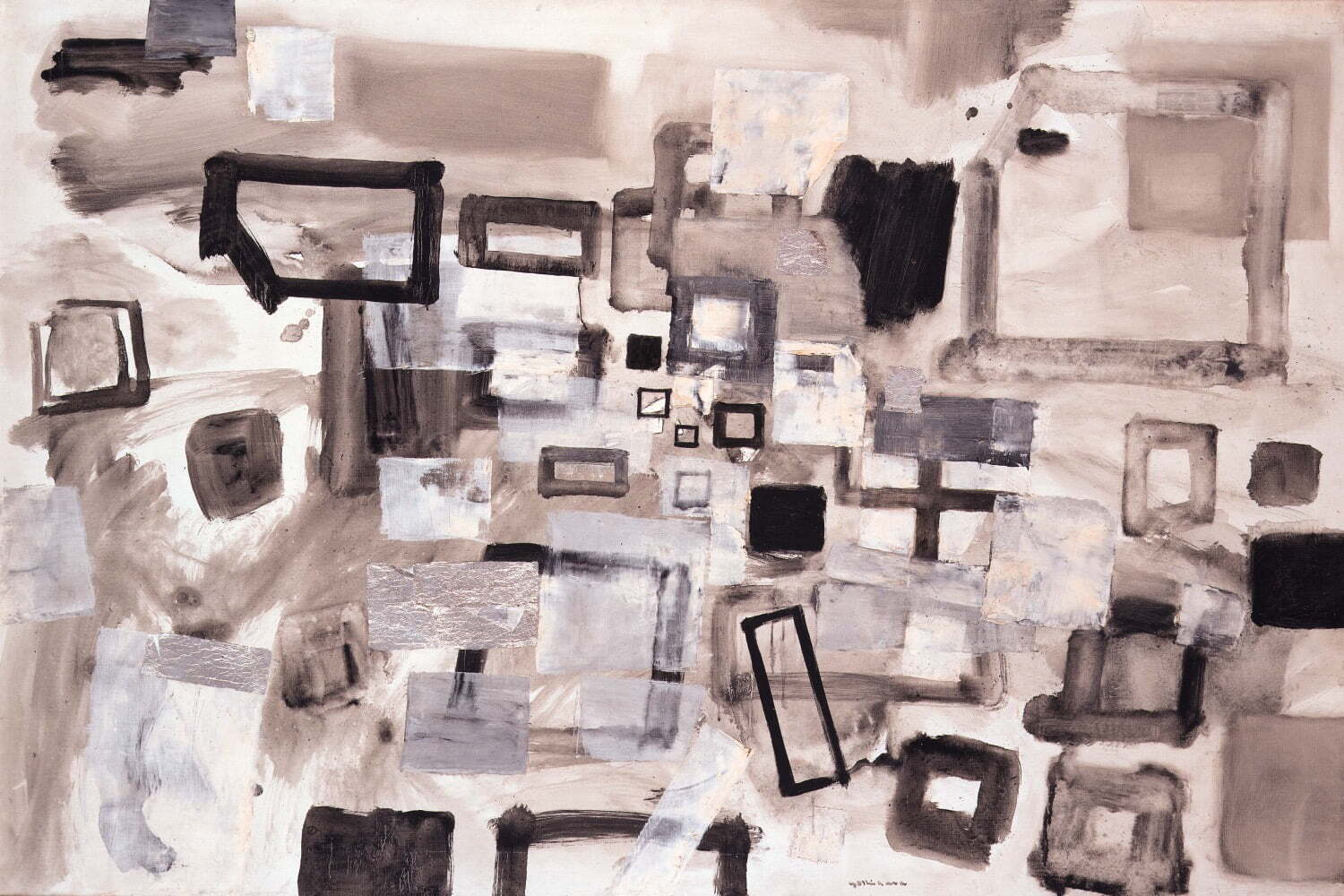 抽象絵画｜兵庫県立美術館のコレクション展、「具体」創設者・吉原治良を特集＆“くり返し”などに着目した新収蔵品展示