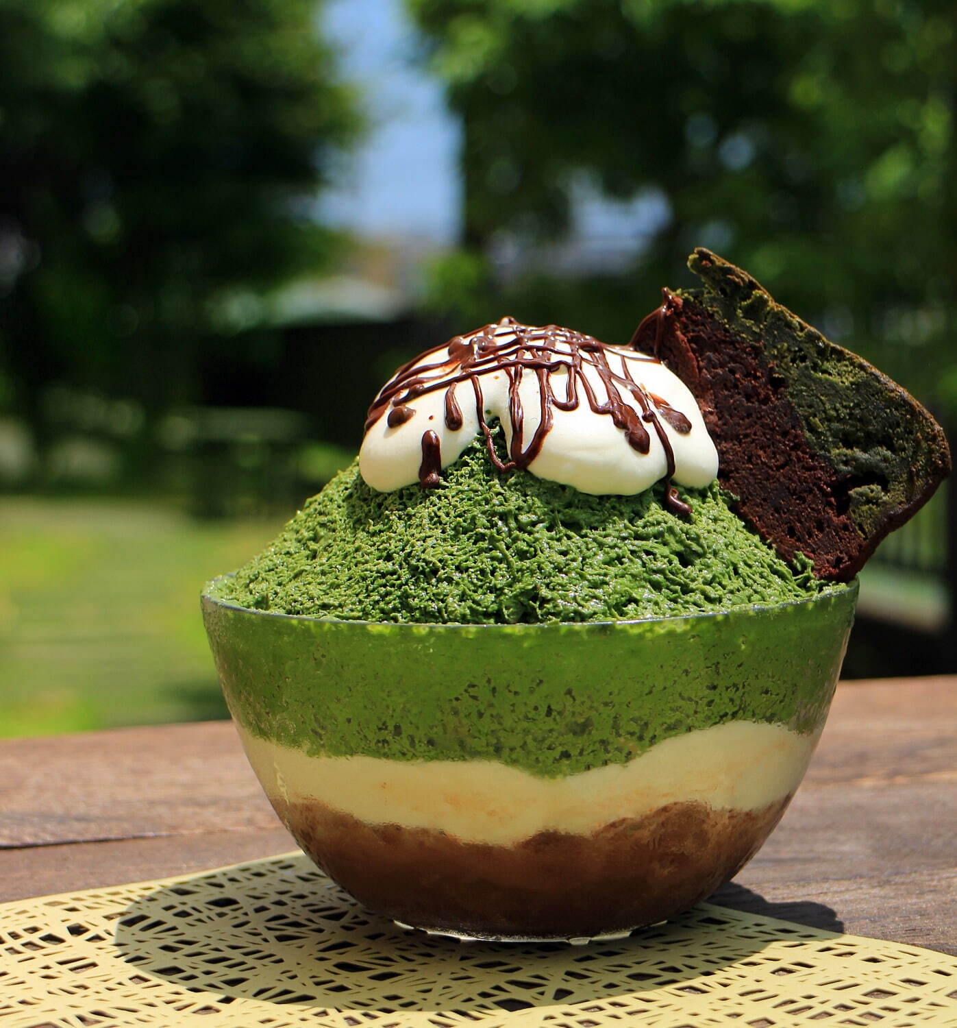 「抹茶＆ショコラ パフェ」1,000円