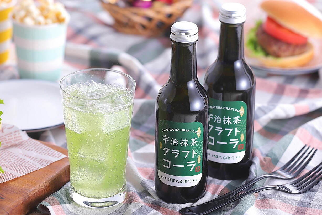 京都・伊藤久右衛門「宇治抹茶クラフトコーラ」5種のスパイスと