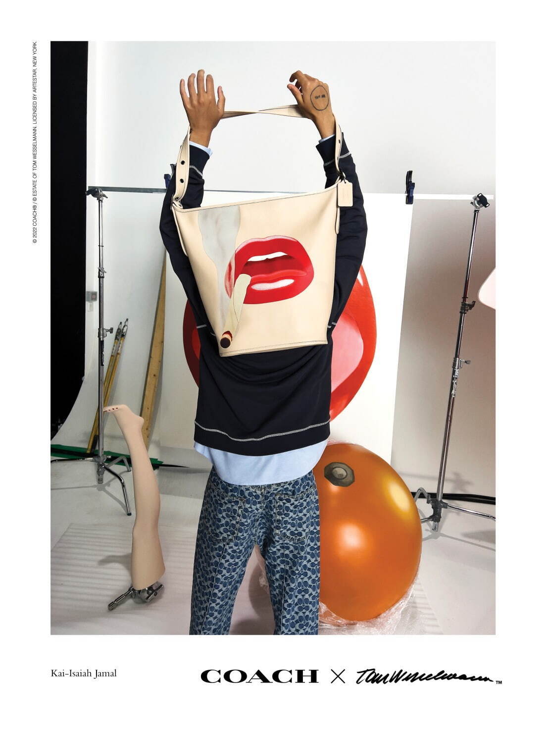 コーチ×トム・ウェッセルマン“ポップアート”を配したバッグ、スパンコールが輝く唇モチーフ｜写真43