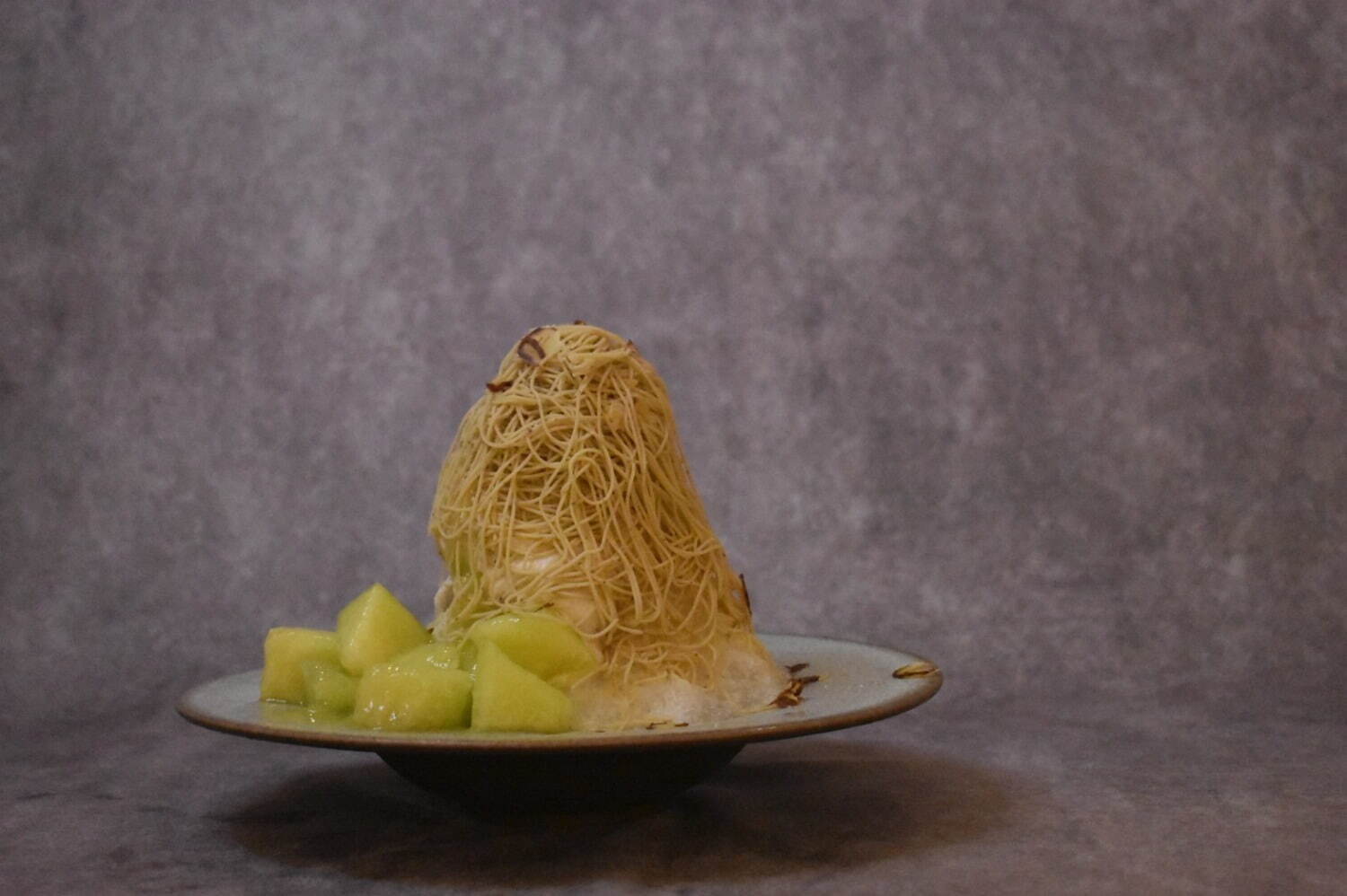 季節の果物のモンブラン氷 夏織-kaori- 2,750円