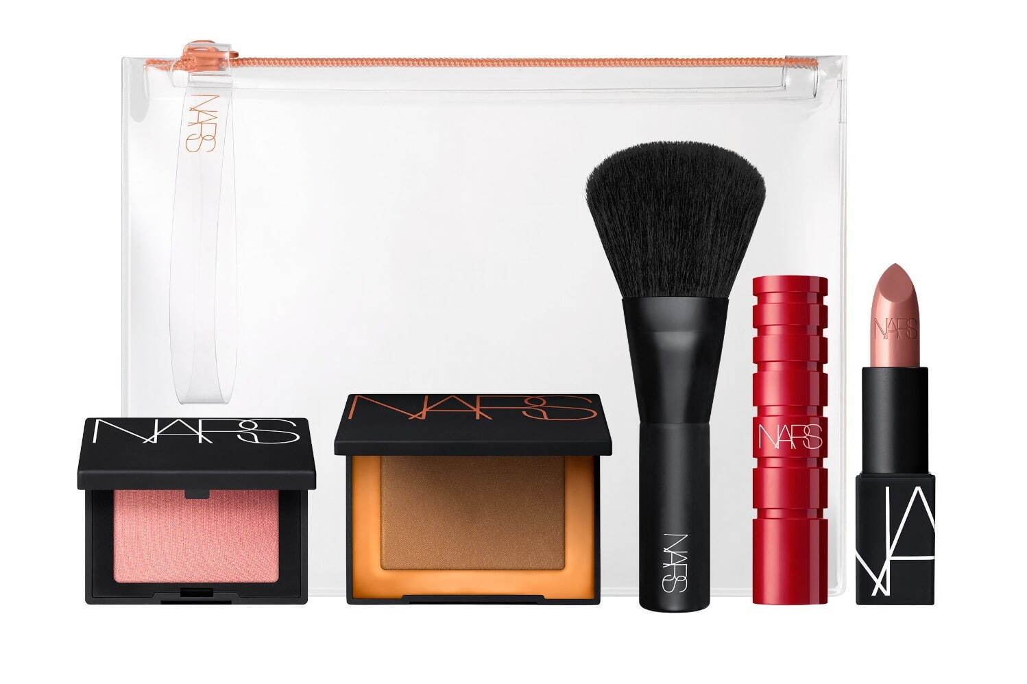 NARS、“人気チークやリップ入り”ポーチ付きコスメセット