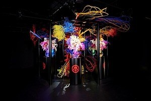 金魚アートの「アートアクアリウム美術館 GINZA」で夏イベント、風鈴トンネルや清涼感UP金魚の滝｜写真4