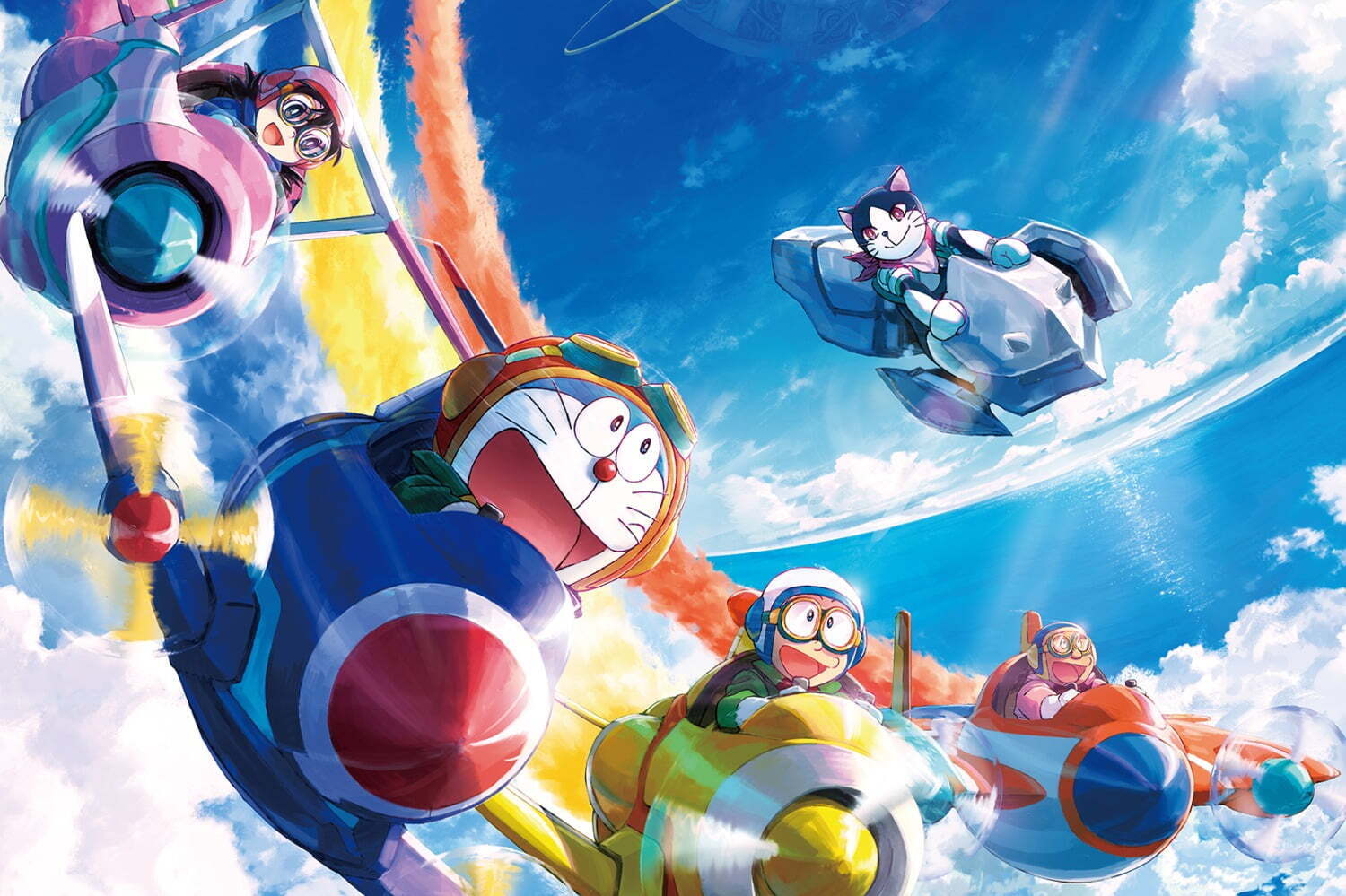 『映画ドラえもん のび太と空の理想郷』“タイムワープ機能”付き飛行船で大冒険へ