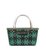 マルニ(MARNI) チェックバスケット｜写真1