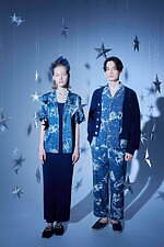 スナイデルホーム　星座サテンルームウェア　上下セット スナイデルホーム 星座サテンルームウェア 上下セット