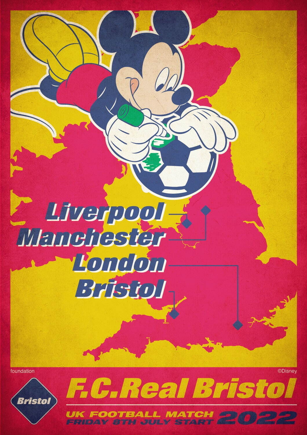 エフシーレアルブリストル(F.C.Real Bristol) ミッキーマウス｜写真23